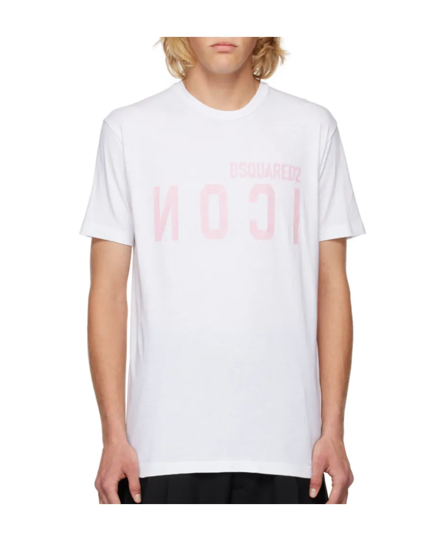 Dsquared2 Logo Printed Crewneck T-Shirt