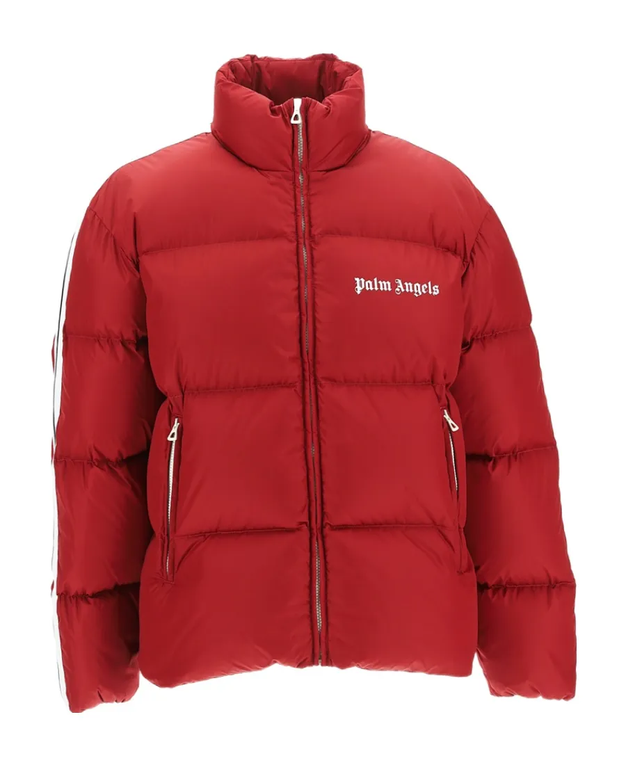 Logo-Print Down-Feather Padded Jacket