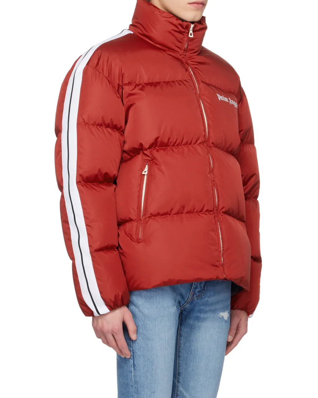Logo-Print Down-Feather Padded Jacket