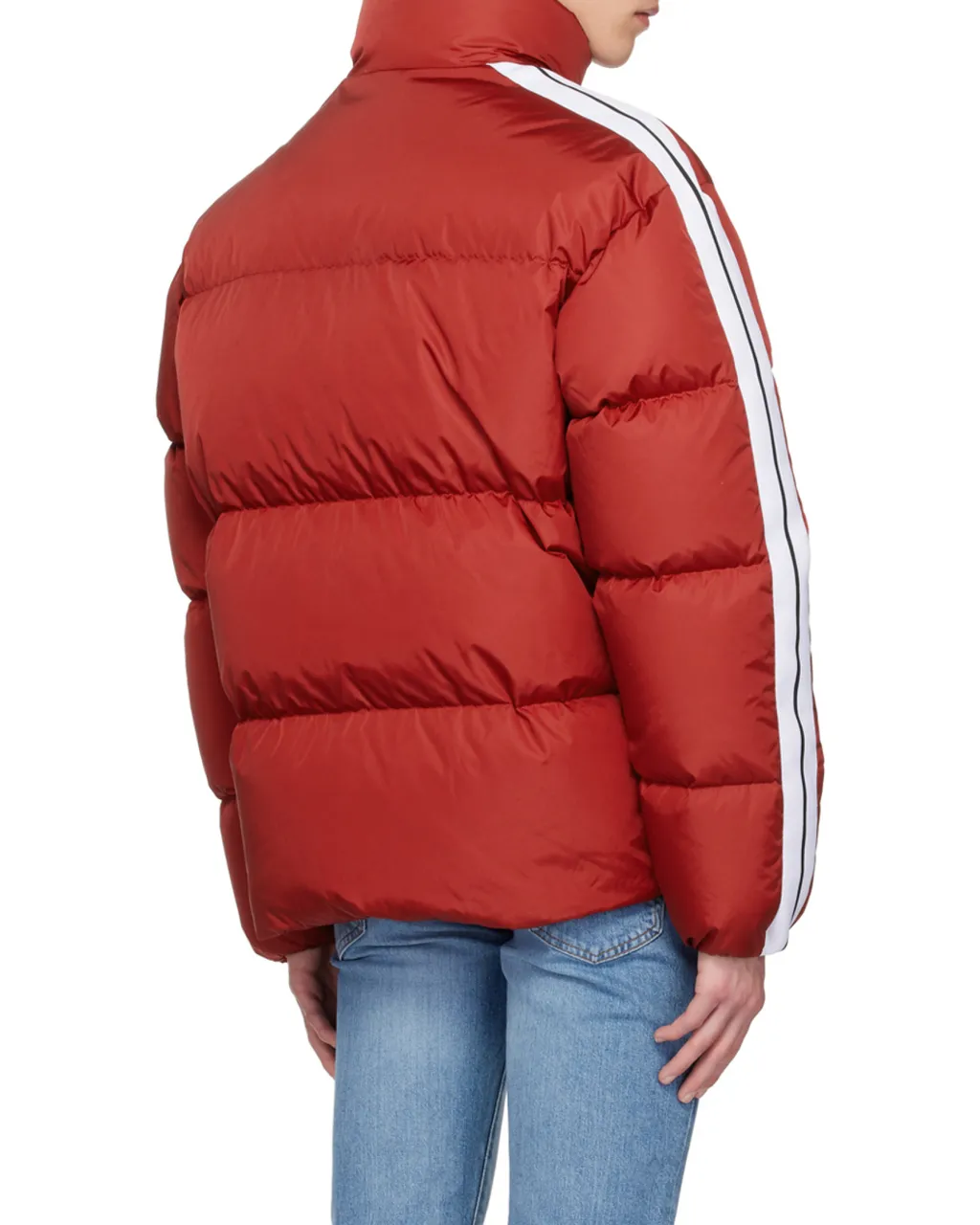 Logo-Print Down-Feather Padded Jacket