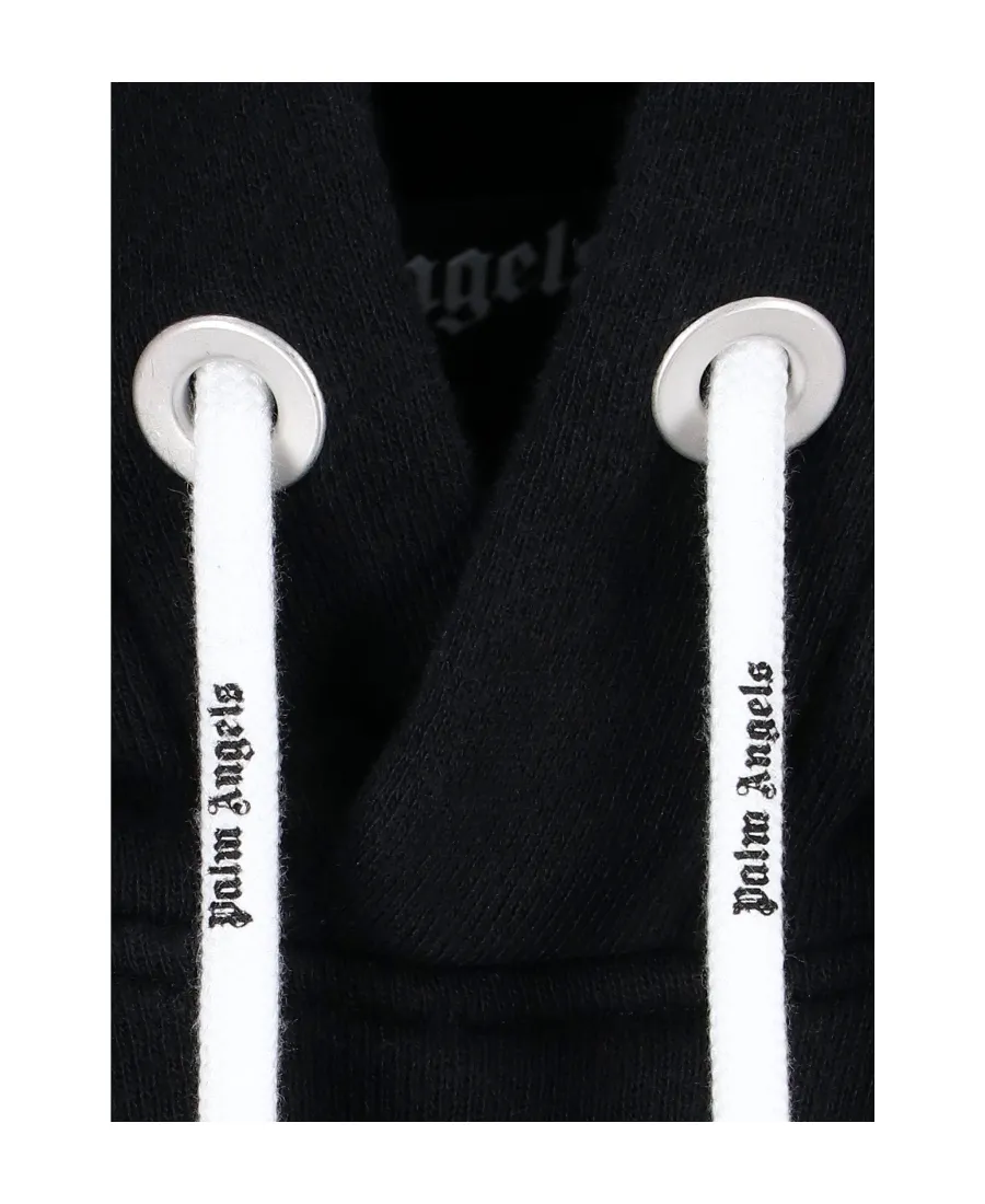 Palm Angels Palm Embroidered Drawstring Hoodie