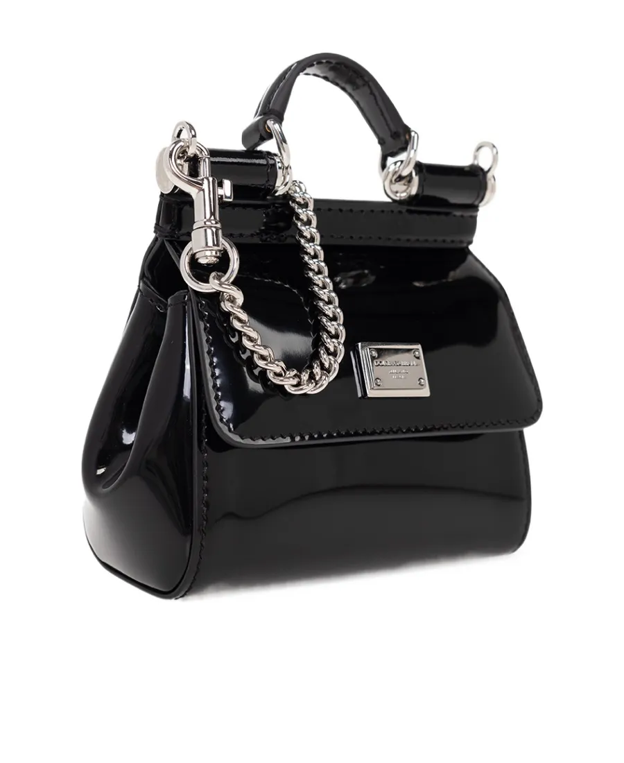 Dolce & Gabbana X Kim Logo-Plaque Foldover Top Mini Bag