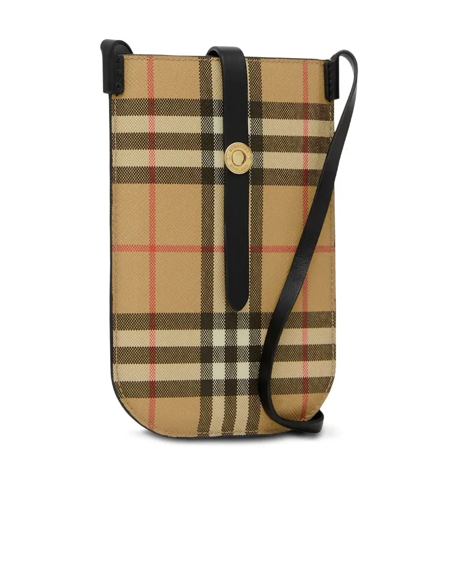 Vintage Check Printed Phone Case