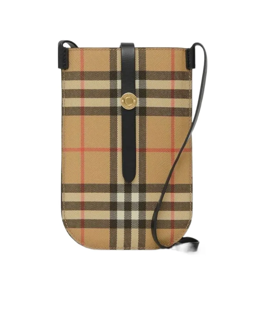 Vintage Check Printed Phone Case