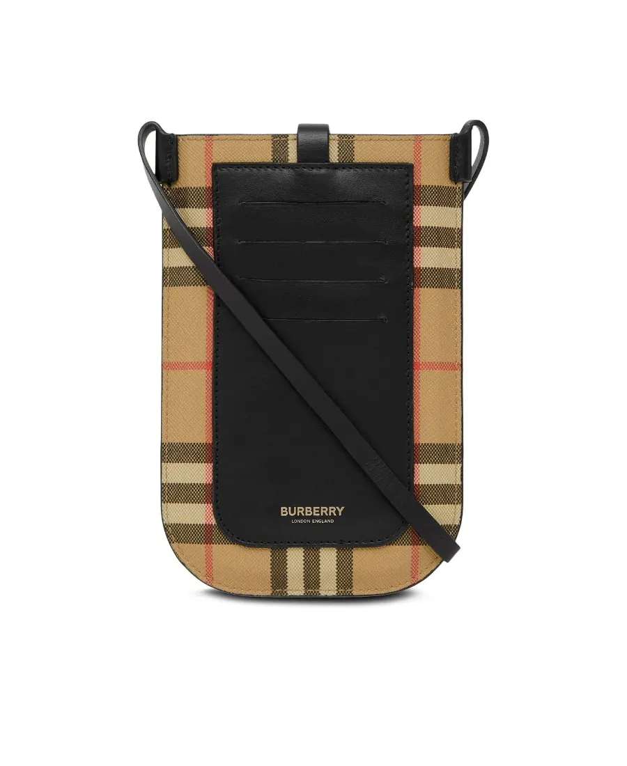 Vintage Check Printed Phone Case