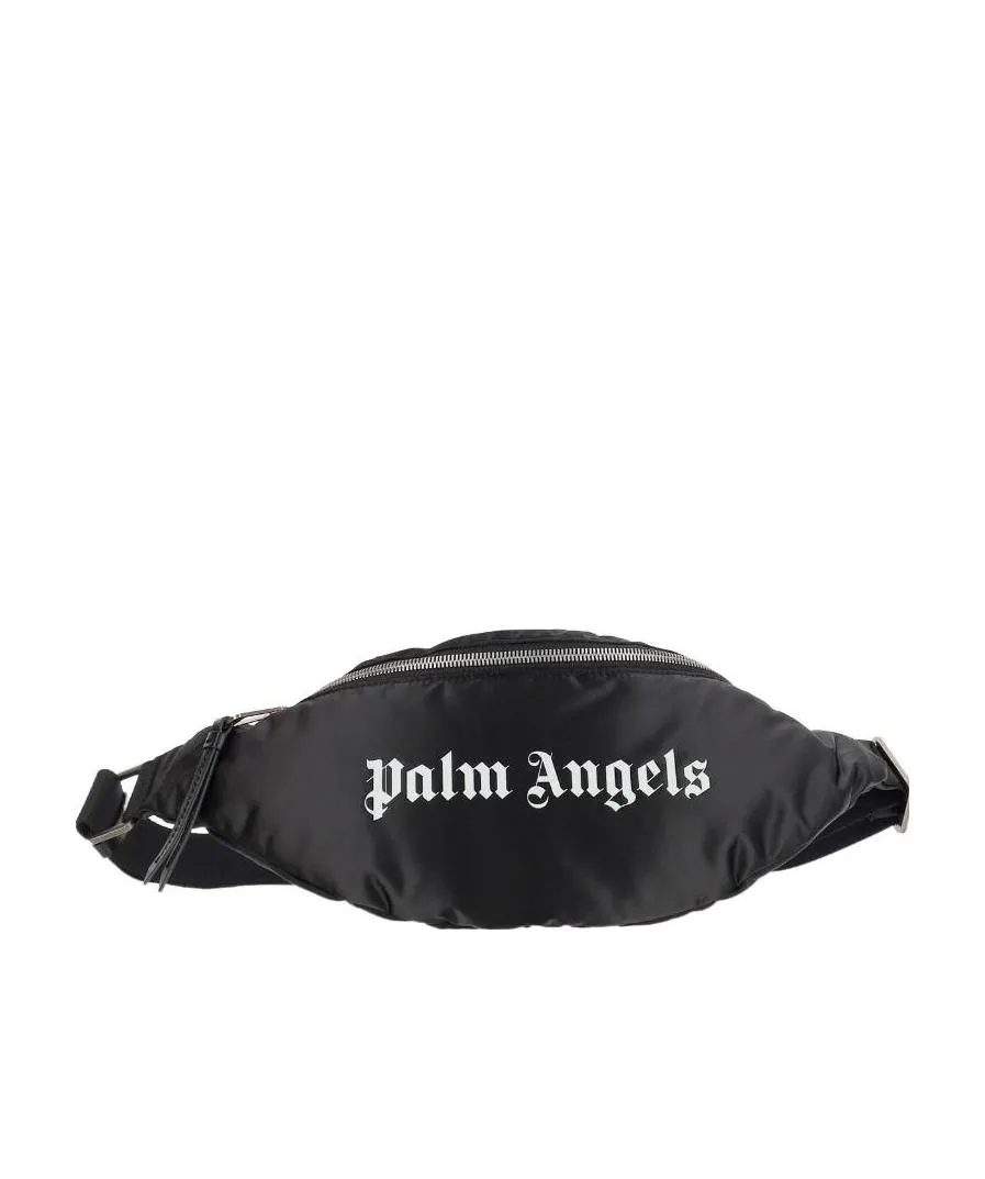 Palm Angels Logo Printed Zipped Belt Bag