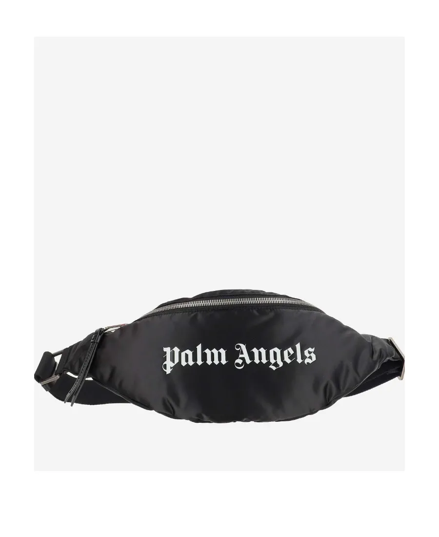 Palm Angels Logo Printed Zipped Belt Bag