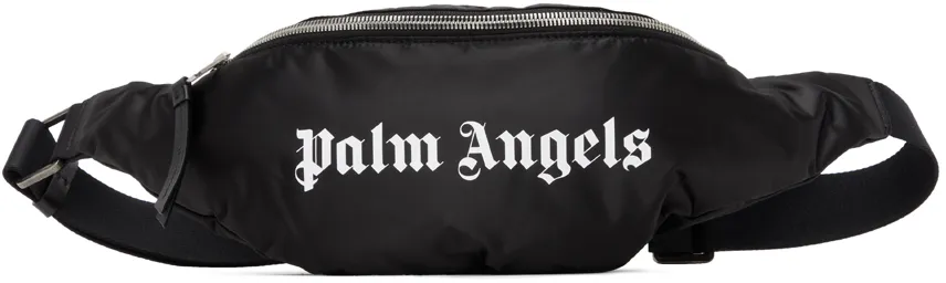 Palm Angels Logo Printed Zipped Belt Bag