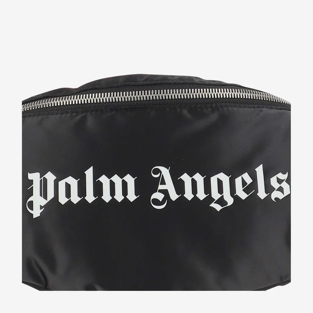 Palm Angels Logo Printed Zipped Belt Bag