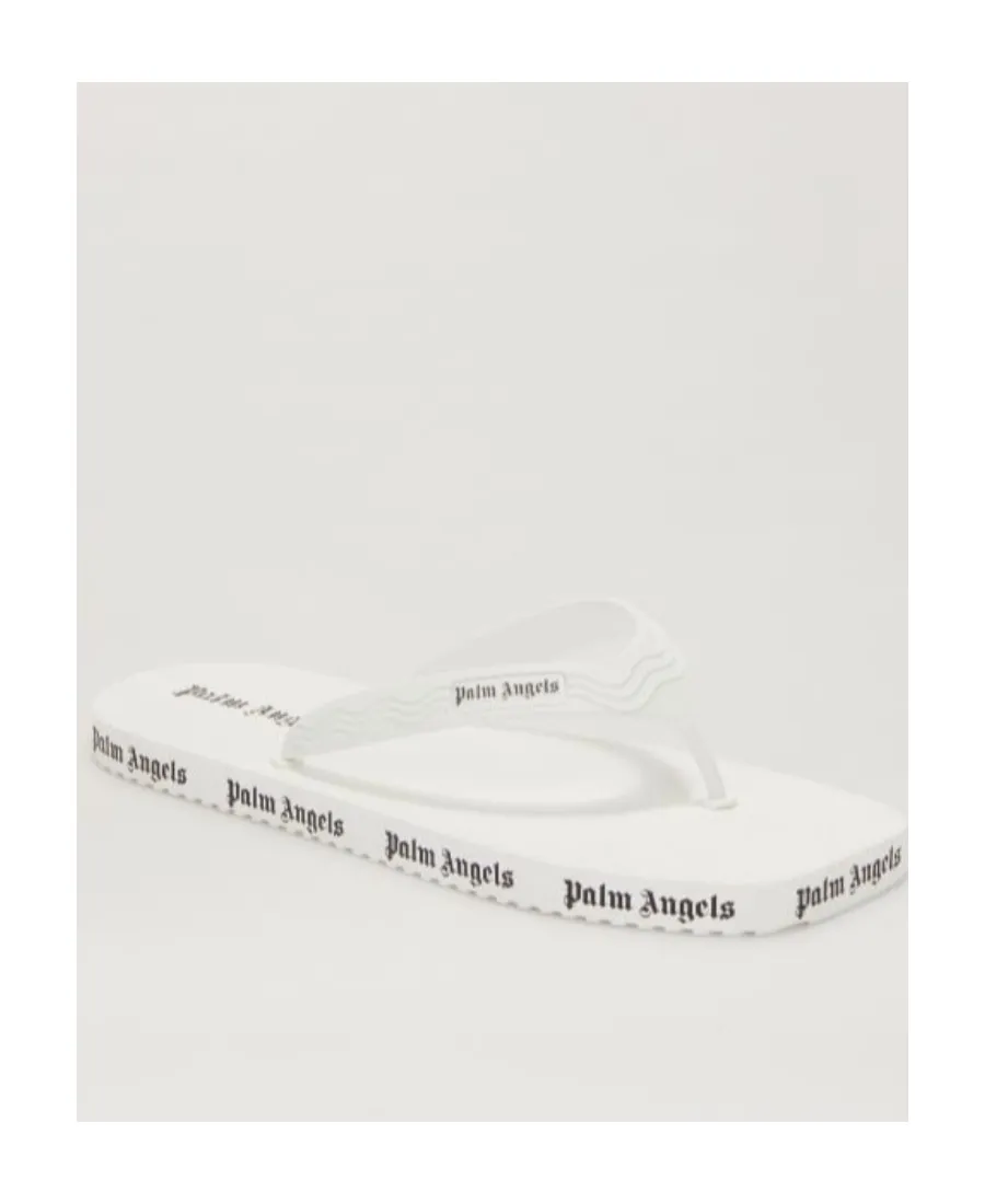 Palm Angels Logo Printed Flop Flips