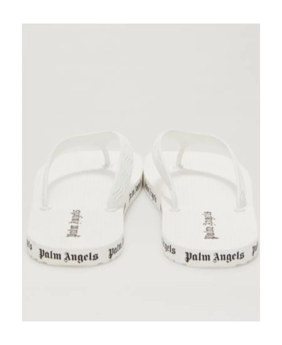 Palm Angels Logo Printed Flop Flips
