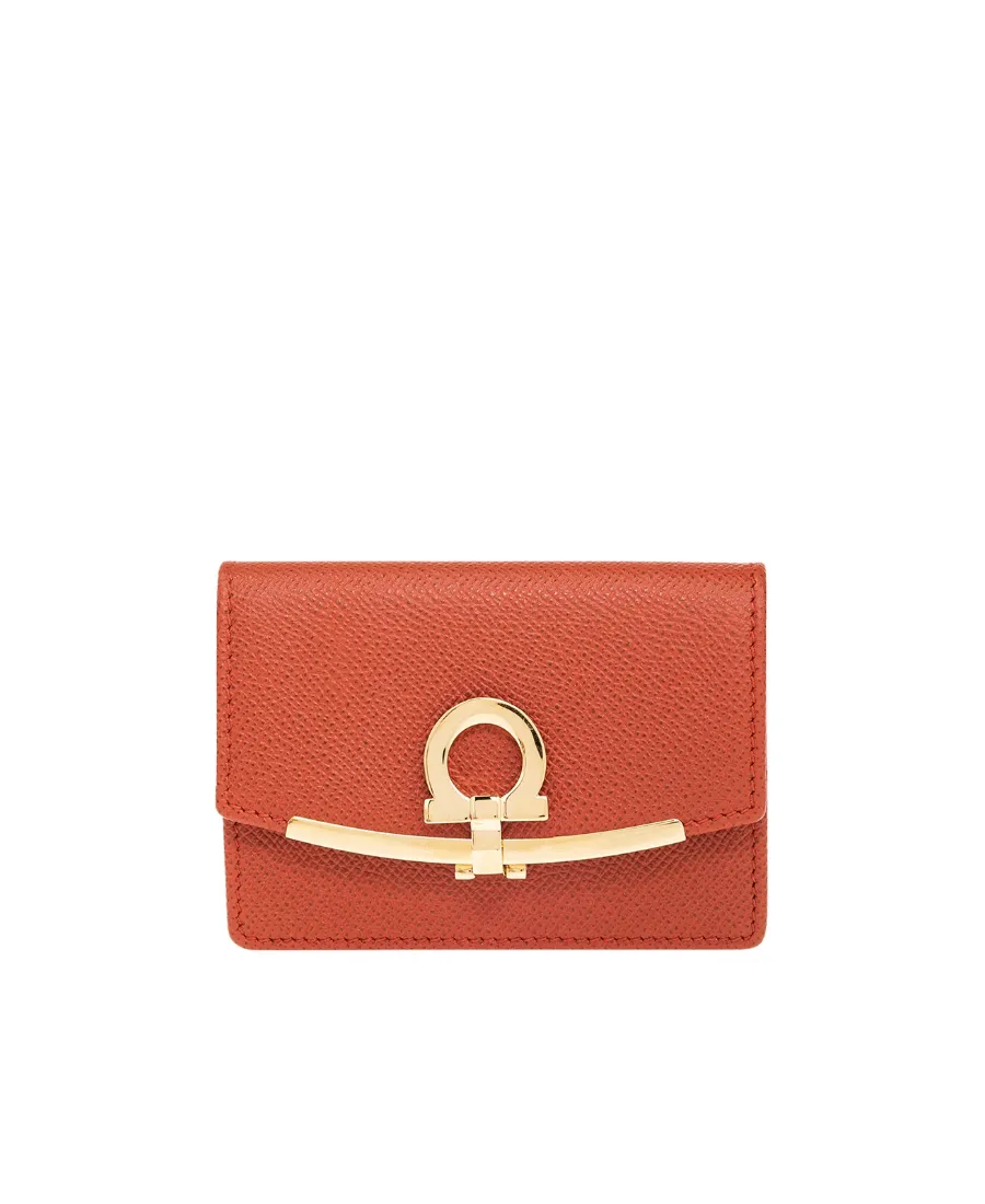 Gancini Leather Wallet