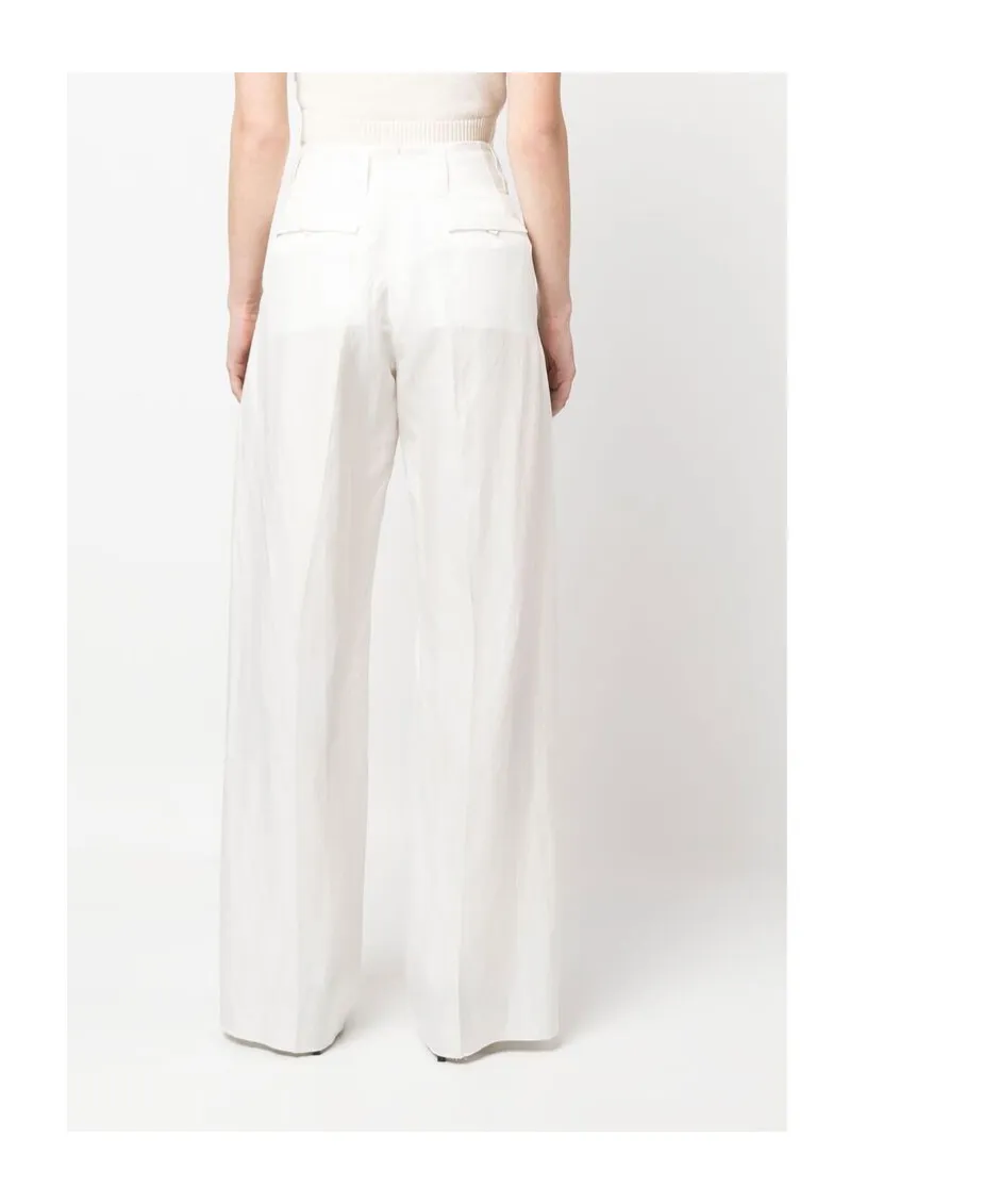 Belt-Loop Casual Pants