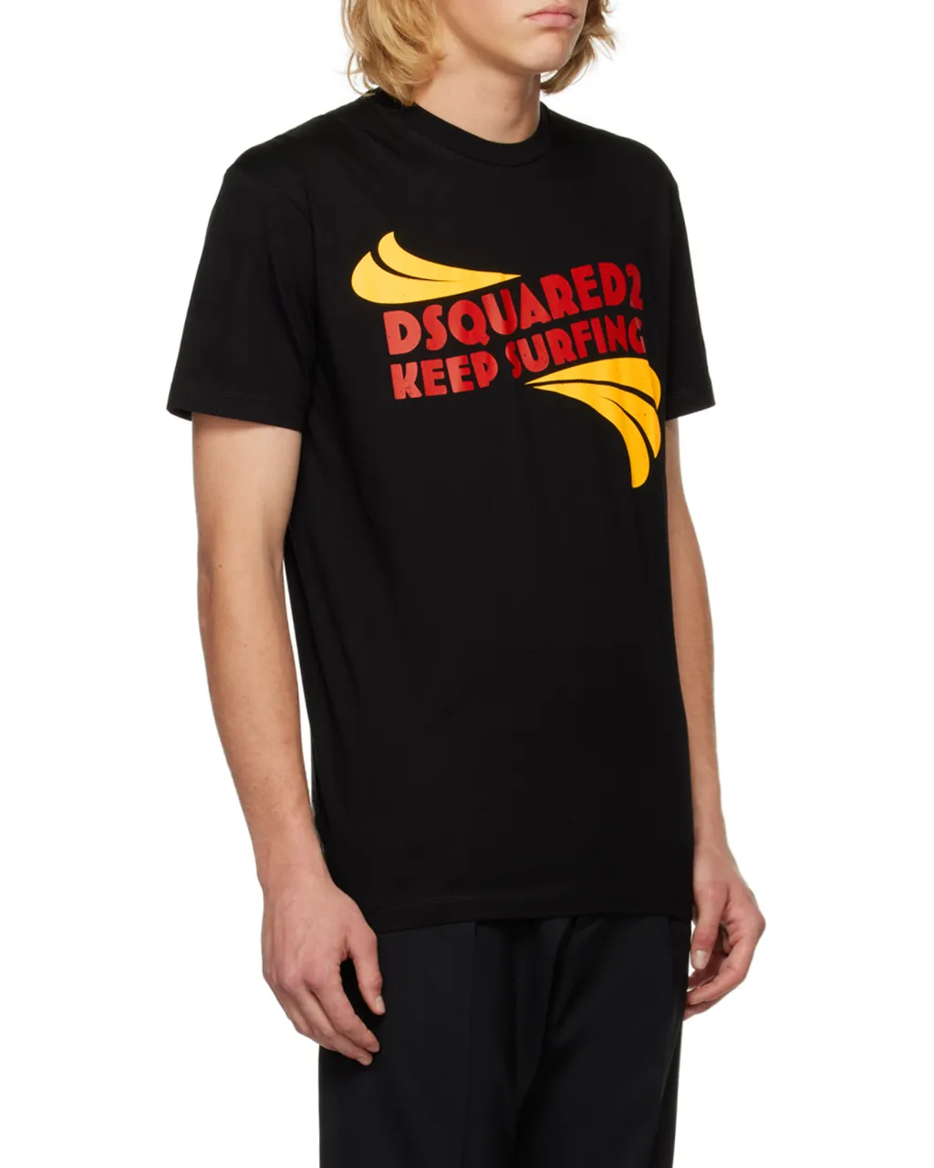 Dsquared2 Logo Printed Crewneck T-Shirt
