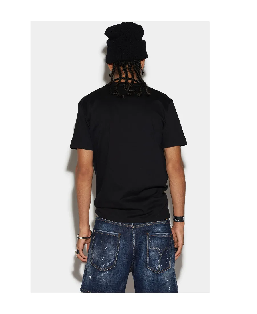 Dsquared2 Logo Printed Crewneck T-Shirt