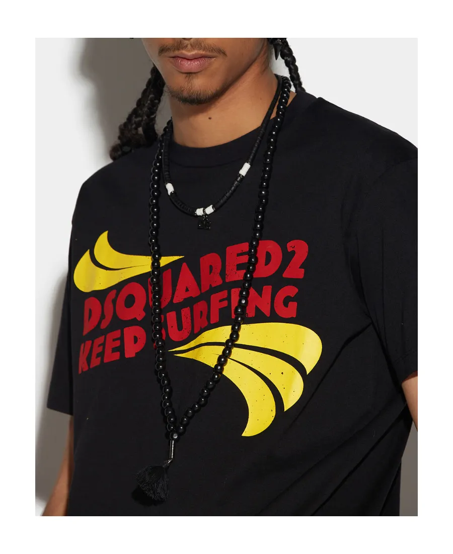 Dsquared2 Logo Printed Crewneck T-Shirt