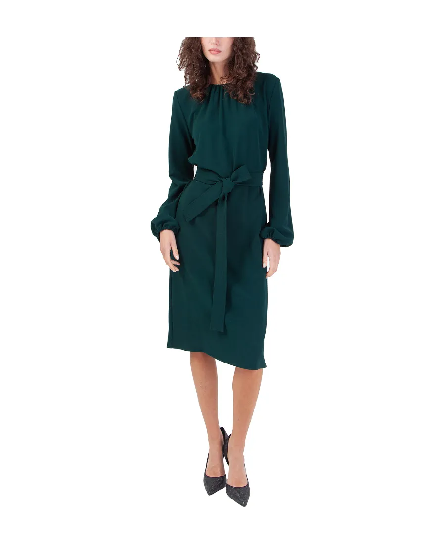 Lace-Up Dress