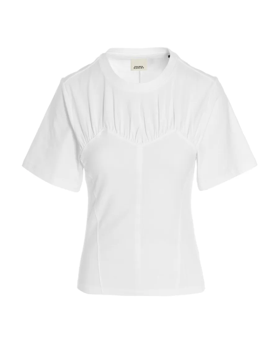 Isabel Marant Runched Crewneck T-Shirt