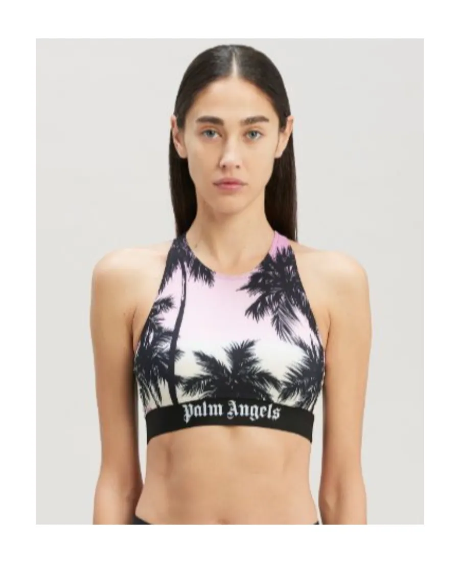 Palm Angels Sunset Printed Sport Top