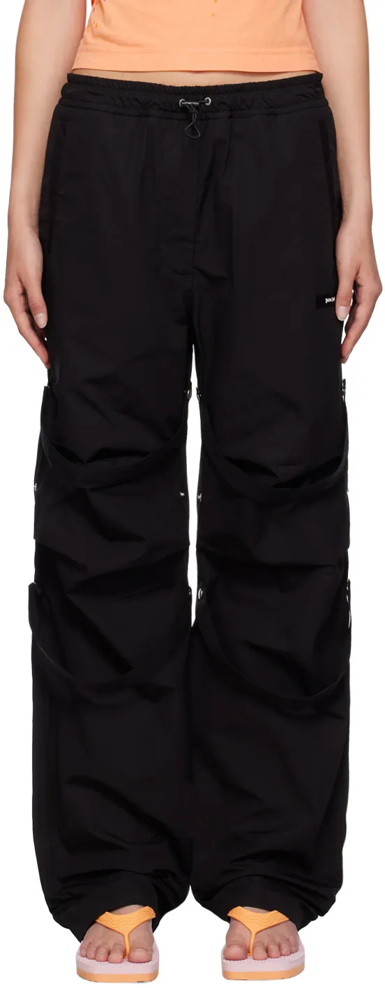 Logo-Print Straight-Leg Trousers