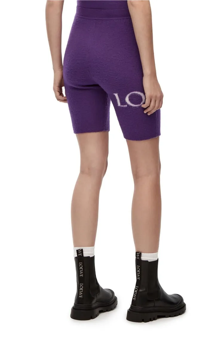 Loewe Cycling Shorts In Wool