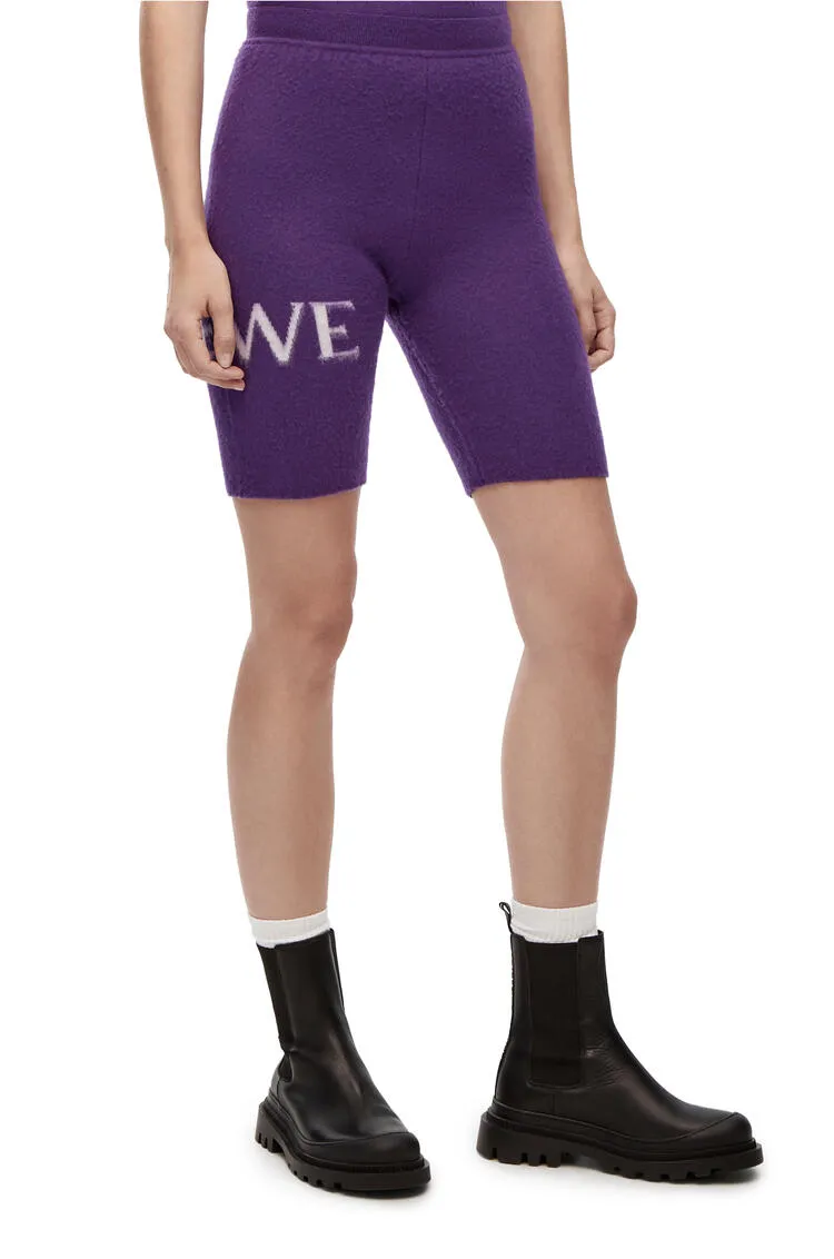 Loewe Cycling Shorts In Wool