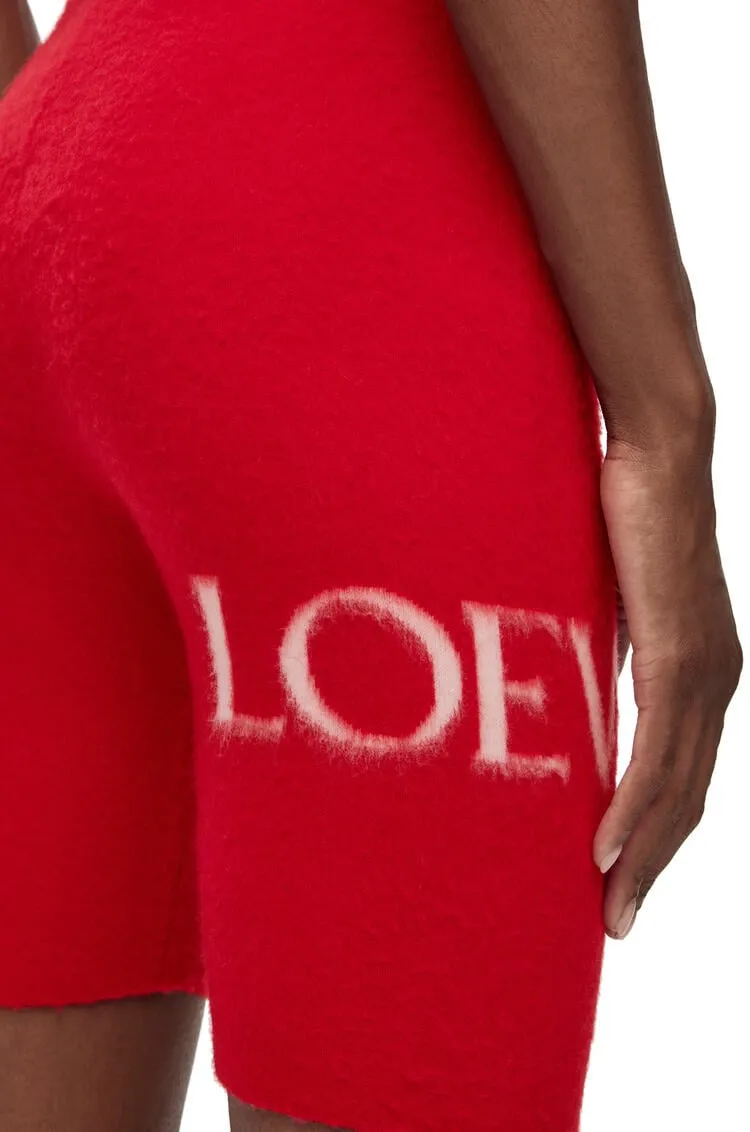 Loewe Cycling Shorts In Wool