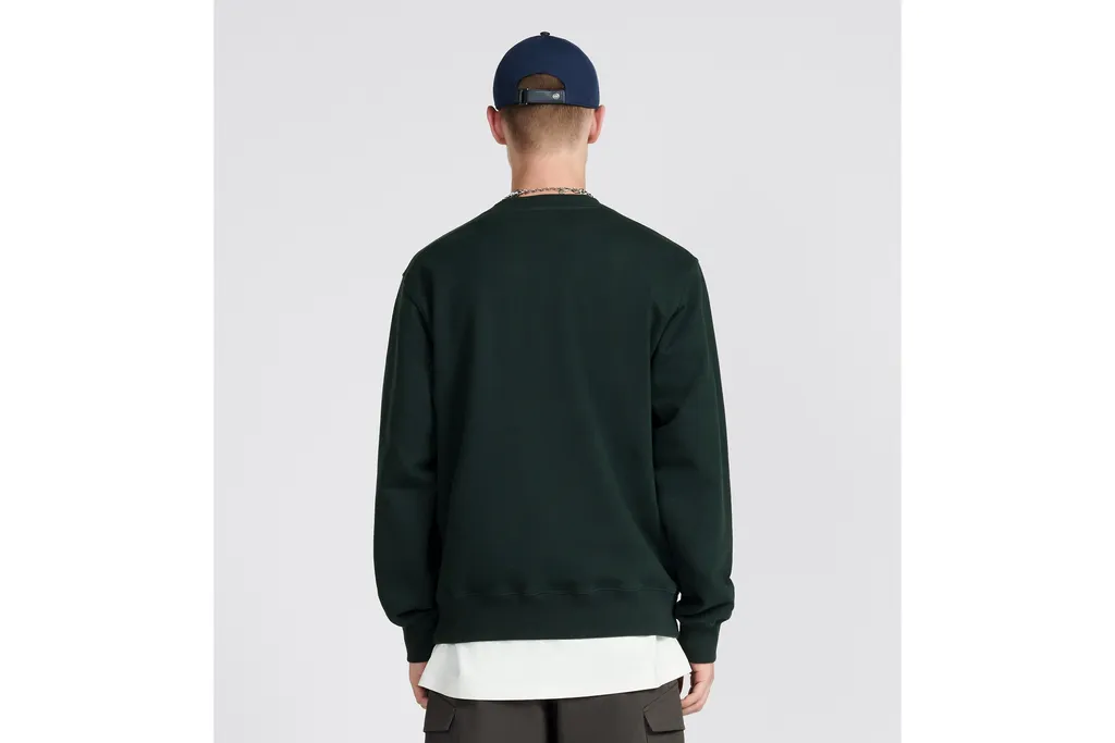 Dior Homme Logo Patch Crewneck Sweatshirt