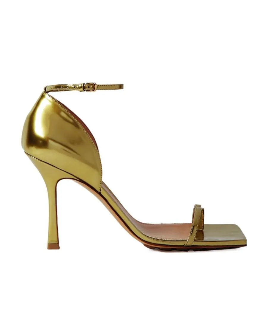 90Mm Leather Sandals