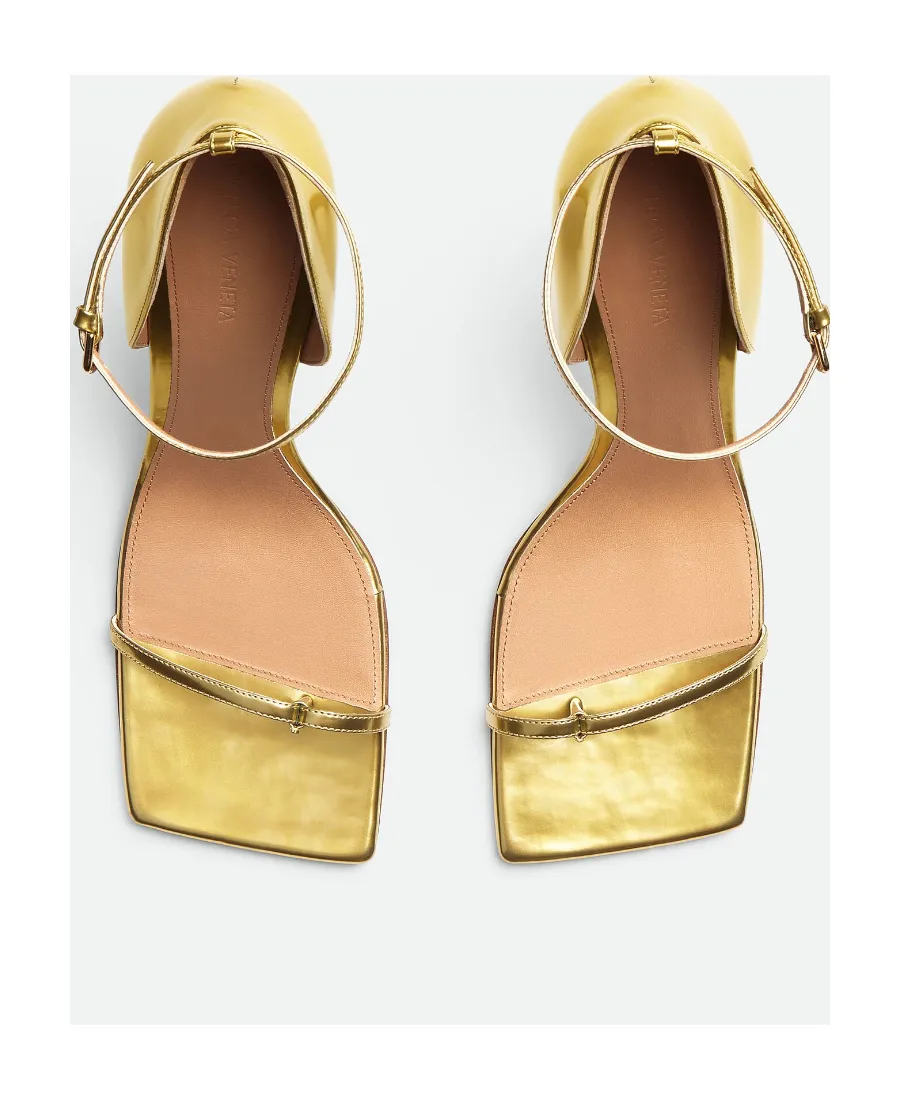 90Mm Leather Sandals