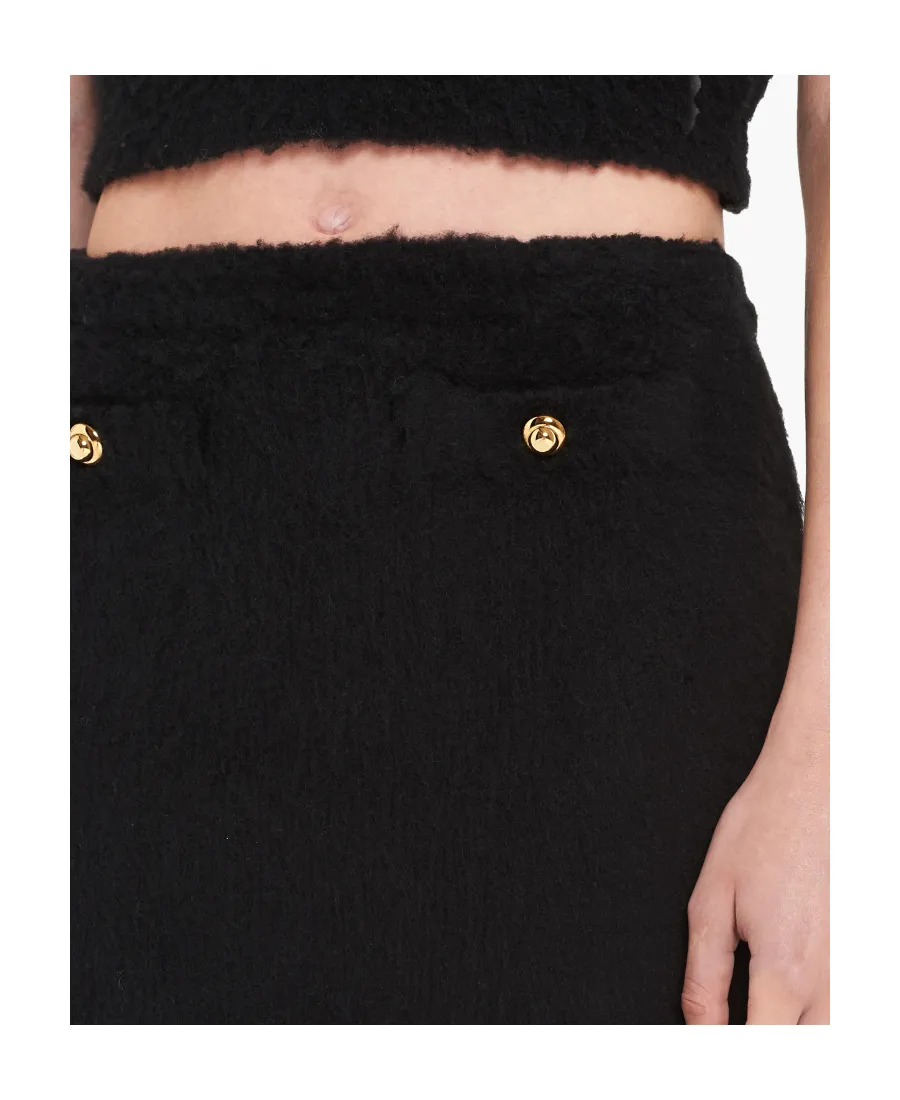Miu Miu High-Rise Bouclé Skirt