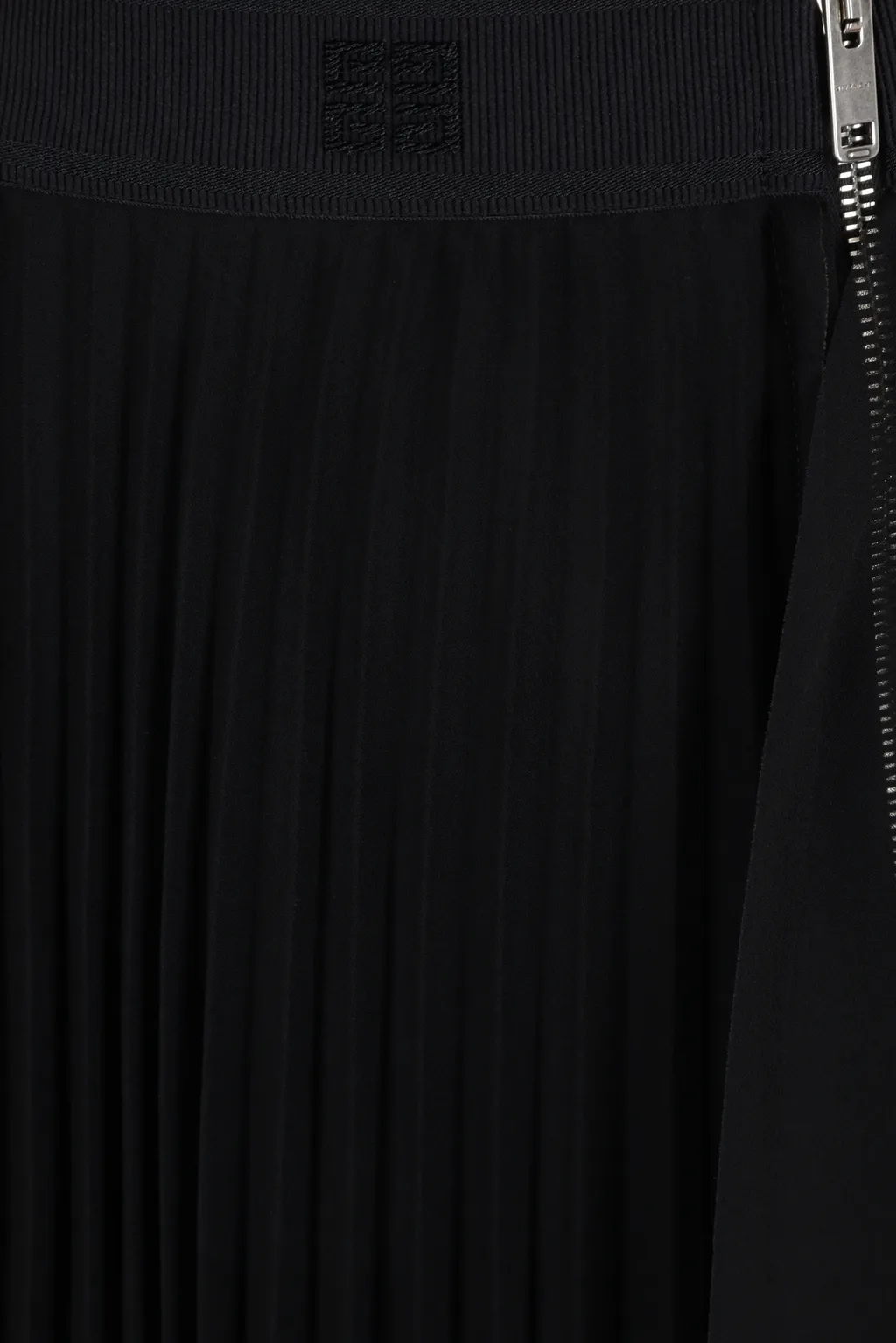 Asymmetrical Pleated Skirt