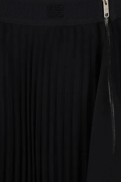 Asymmetrical Pleated Skirt