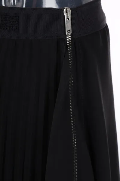 Asymmetrical Pleated Skirt