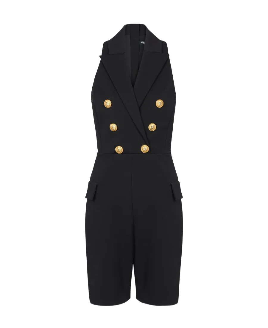 Balmaain Buttoned Jumpsuit