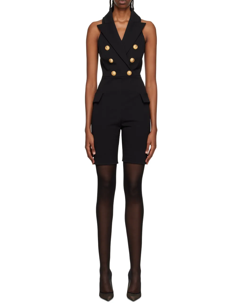 Balmaain Buttoned Jumpsuit