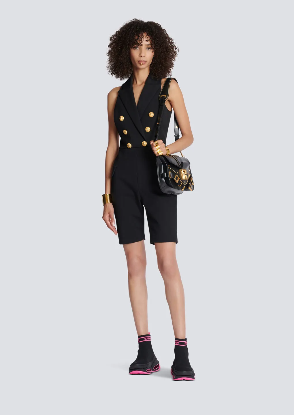Balmaain Buttoned Jumpsuit