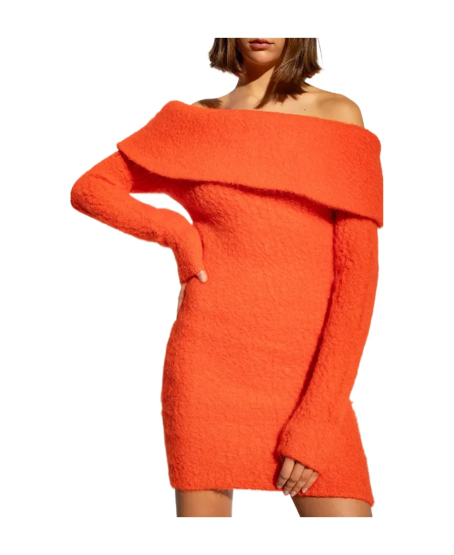 Aria Off-Shoulder Knitted Dress