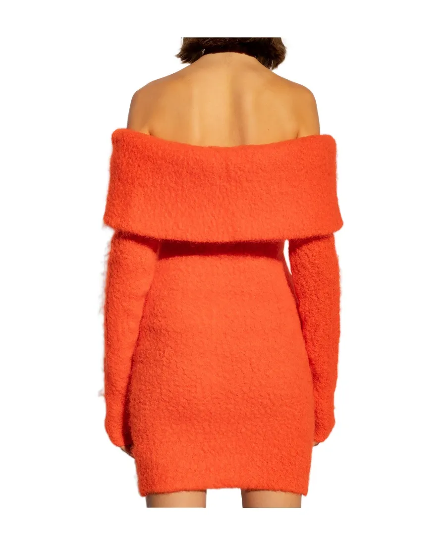 Aria Off-Shoulder Knitted Dress
