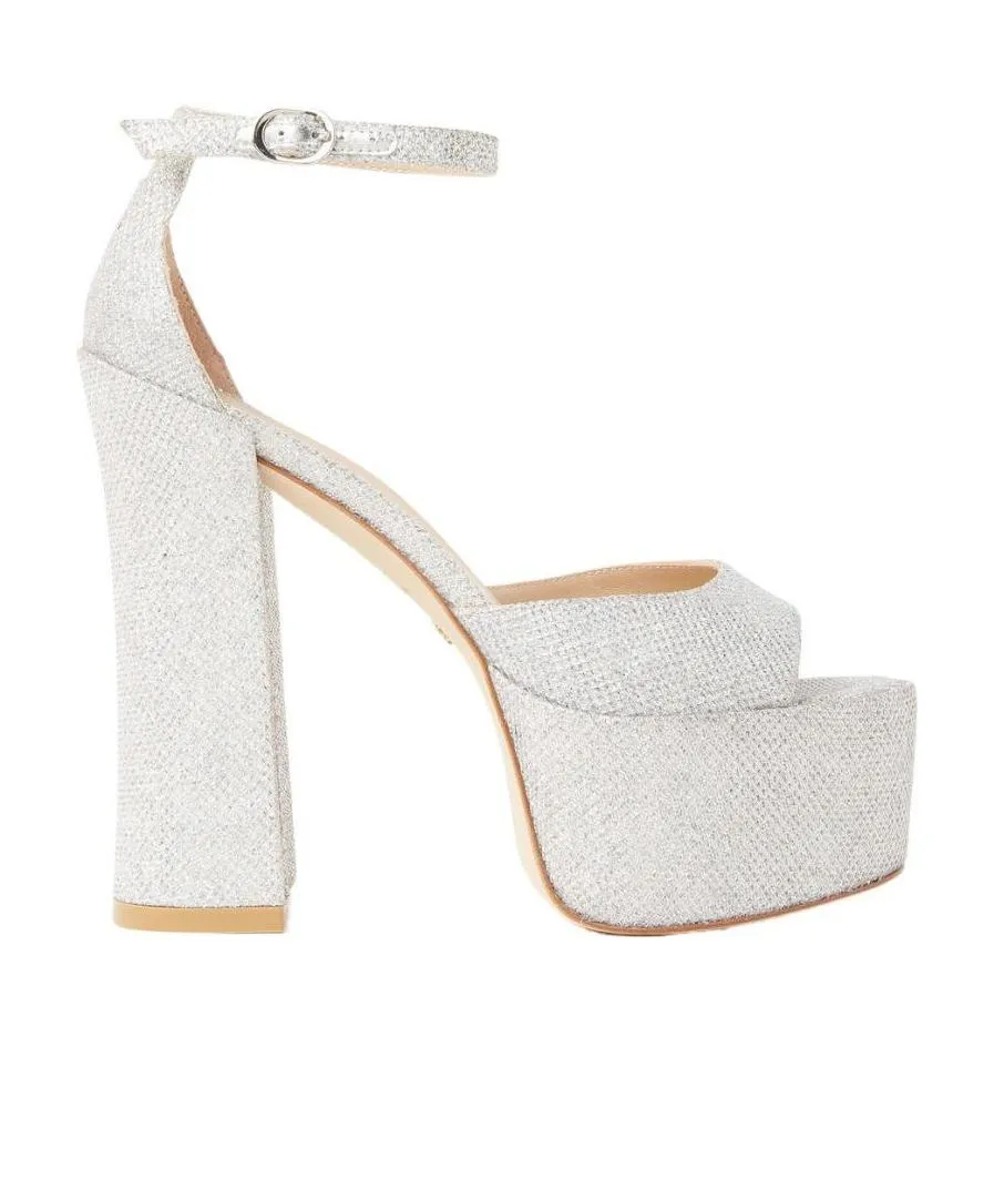 Thick Soled High-Heeled Sandals