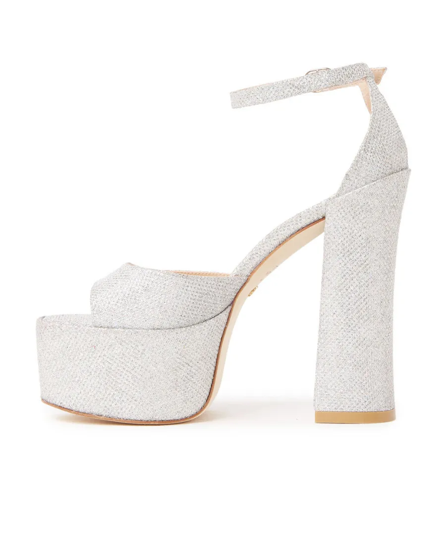 Thick Soled High-Heeled Sandals