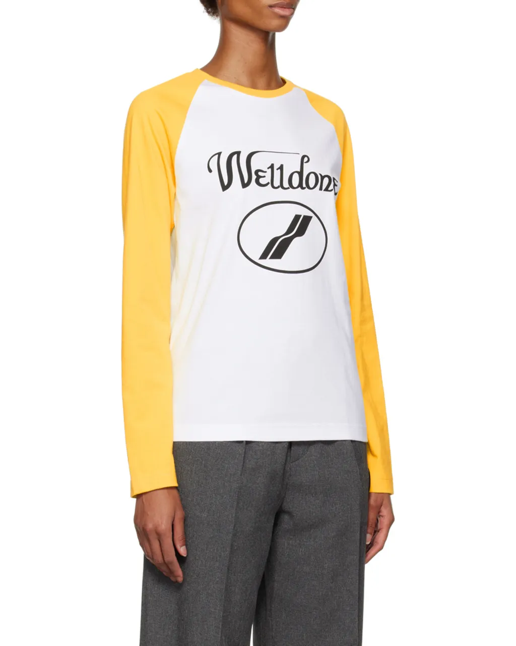 Colour-Block Logo-Print T-Shirt