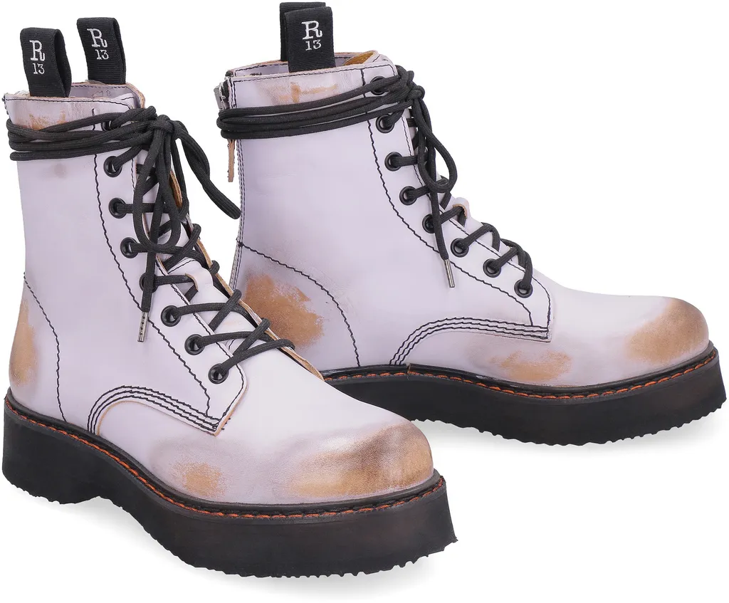 Lace-Up Boots