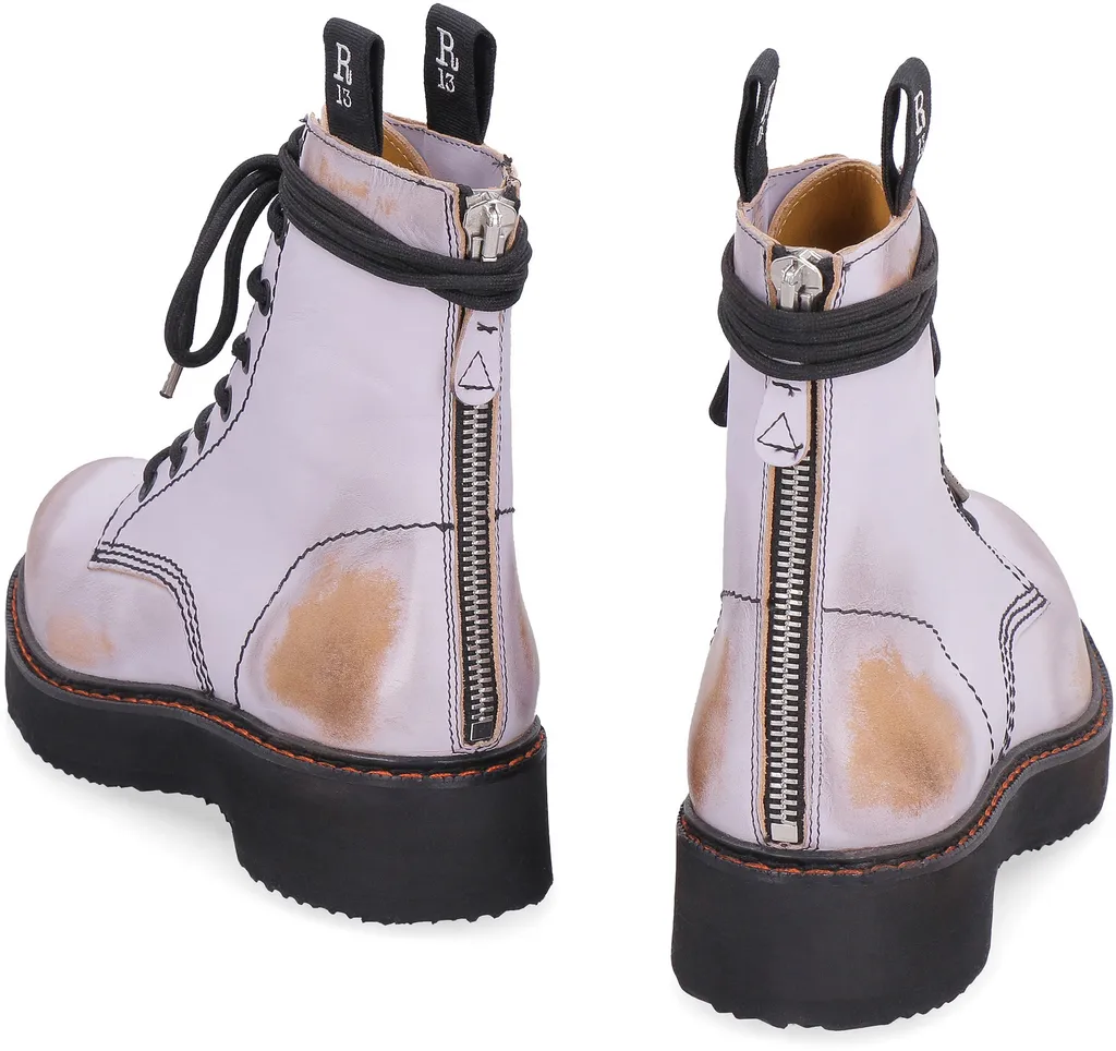 Lace-Up Boots