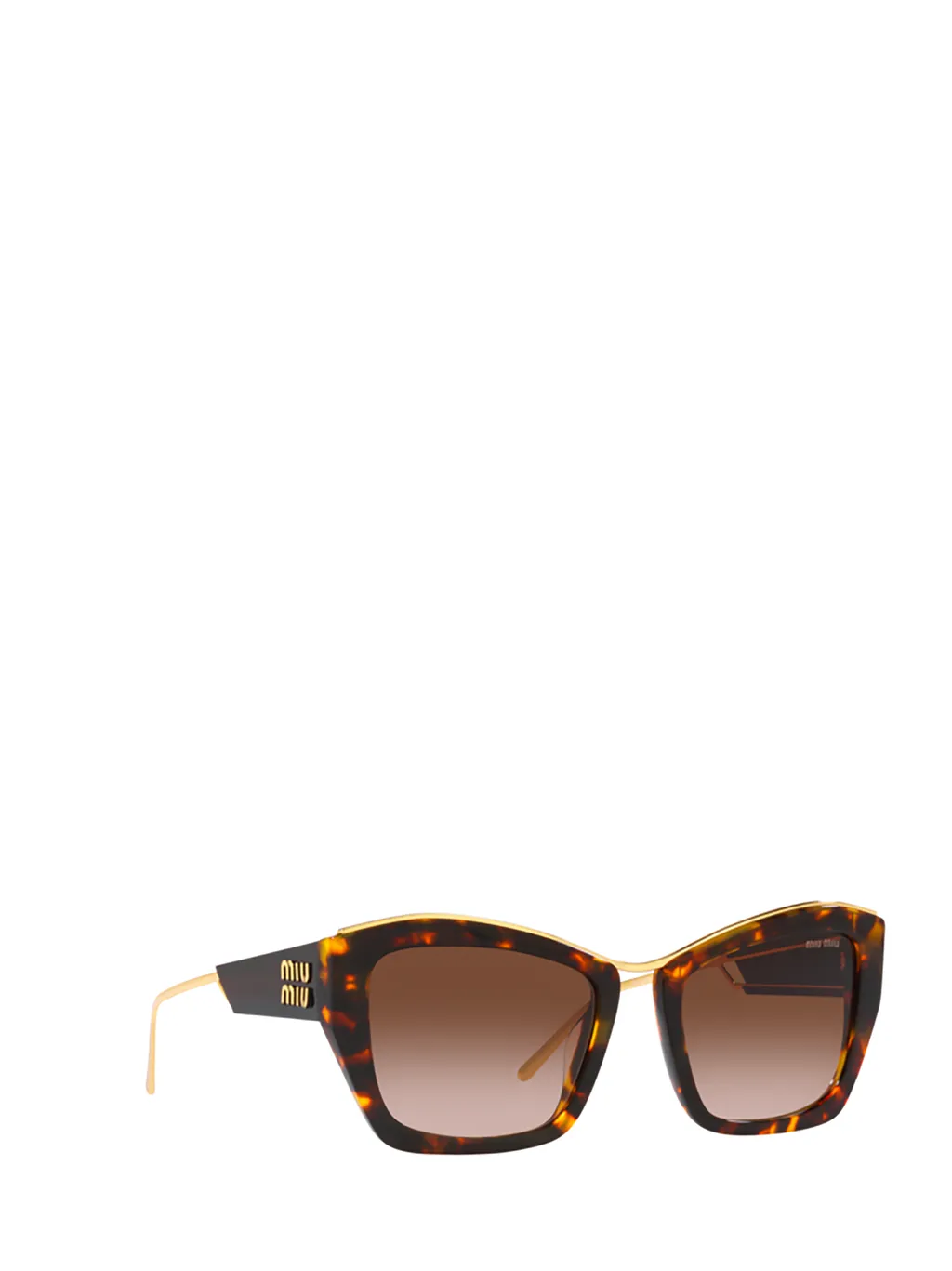 Miu Miu Eyewear Cat-Eye Frame Sunglasses