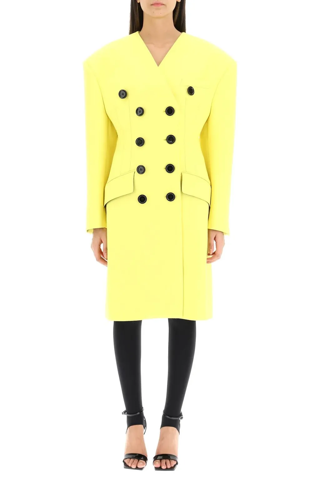 Dolce & Gabbana Double-Breasted Drop-Shoulder Coat