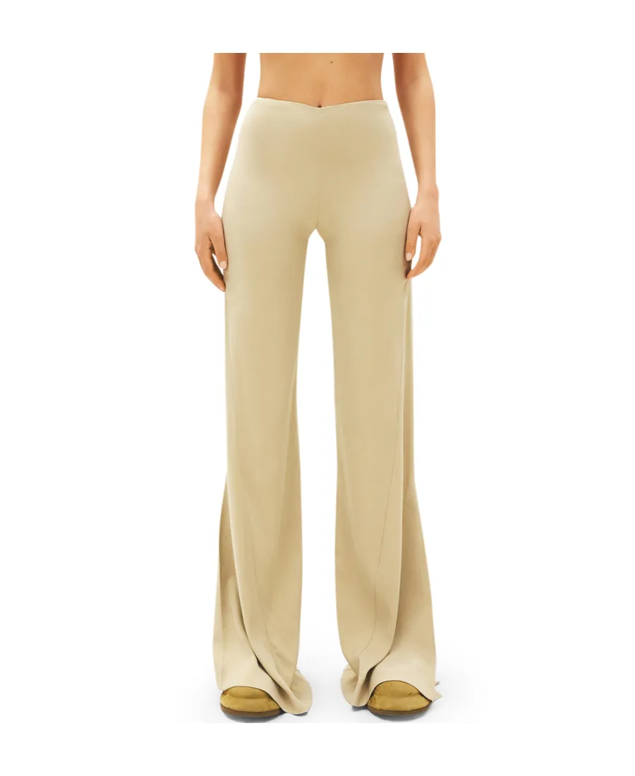 Jacquemus Soffio Mid-Rise Flared Pants