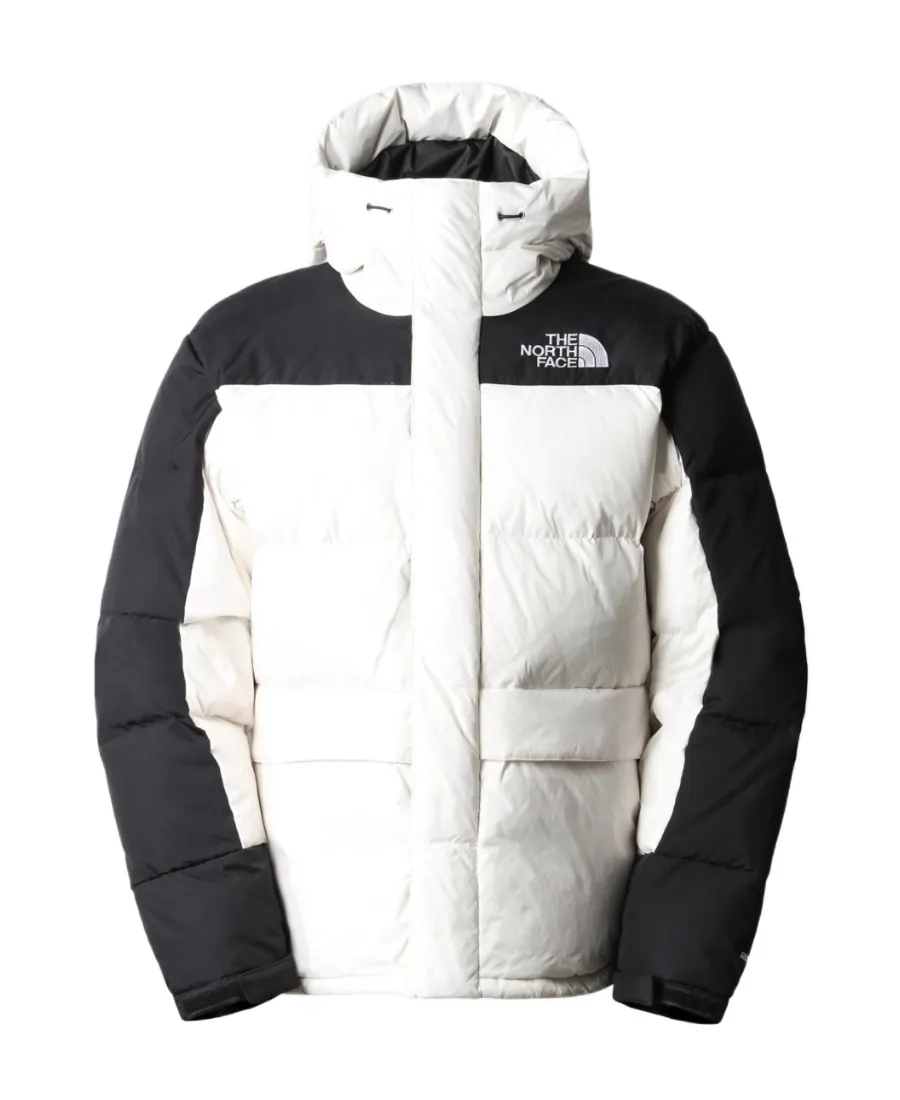 The North Face Logo Embroidered Zipped Puffer Jacket