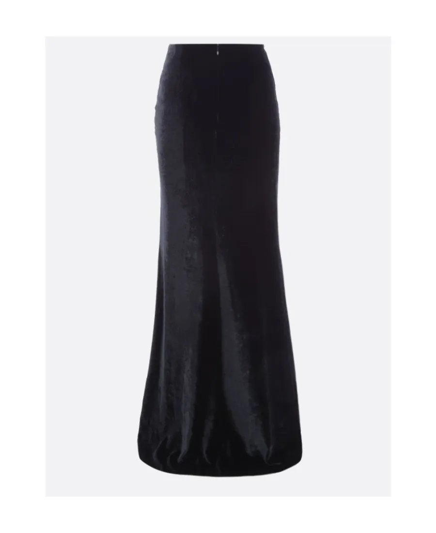 Blumarine Slit Detailed Long Skirt