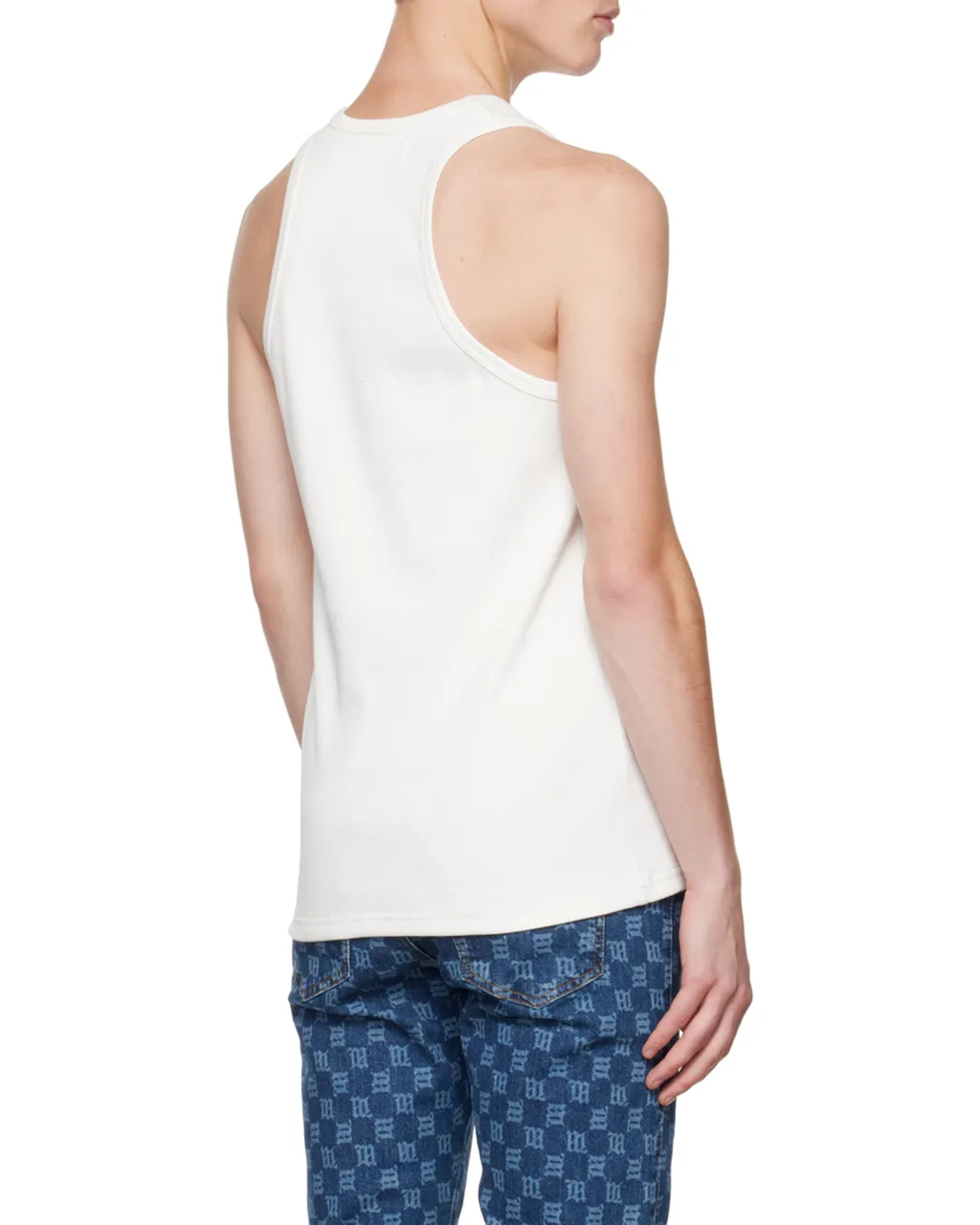 Crew-Neck Racerback Tank Top